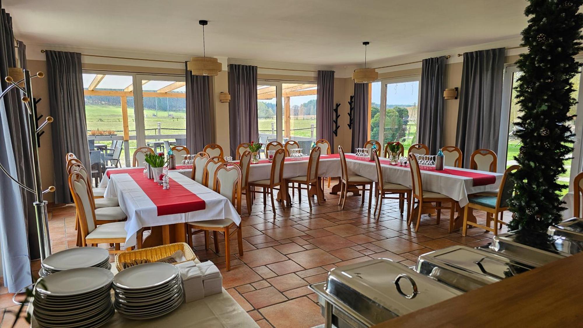 Pension Achterland Mellenthin Екстериор снимка