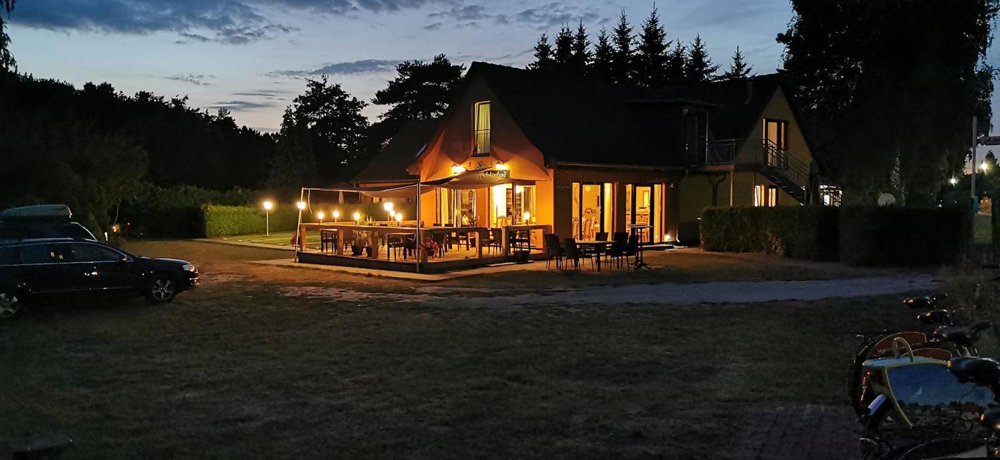 Pension Achterland Mellenthin Екстериор снимка