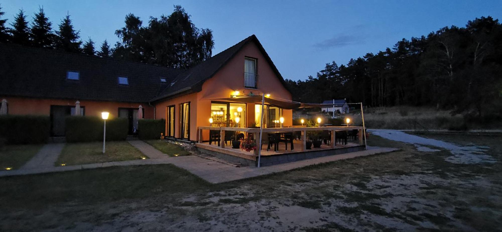Pension Achterland Mellenthin Екстериор снимка